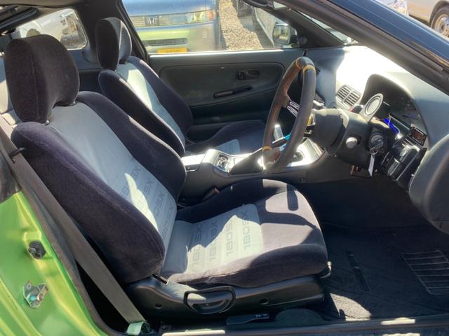 タイプX ターボ5速MTマフラー車高調エアロ前置ICエアクリ(22枚目)