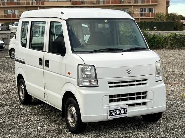 エブリイ ＰＡ　両側スライドドア　ナビ　インパネＡＴ　エアコン　パワステ　ＳＲＳ　４ナンバー　軽貨物　積載３５０キロ　ハイルーフ　フルフラット　タイミングチェーン　ヘッドライトレベライザー（13枚目）