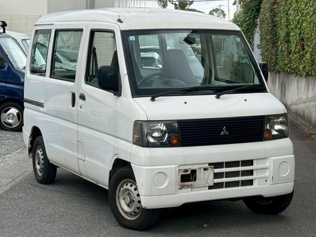 ミニキャブバン ＣＤ　発電機リビルト交換済　２０２３年製造タイヤ　ＥＴＣ　積載量３５０ｋｇ　集中ドアロック　シガーソケット　エアコン　パワステ　オートマ　軽貨物　軽バン　４人乗り　４ナンバー　フルフラット　ＣＤ（2枚目）