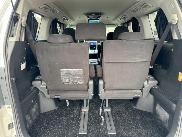 ヴェルファイア ２．４Ｚ　プラチナムセレクション　ナビ　後席モニター　バックカメラ　フルセグＴＶ　ＣＤ　ＤＶＤ再生　記録簿　両側電動スライド　電動リアゲート　ＥＴＣ　スマートキー　タイミングチェーン　７人乗り　純正アルミホイール　ＨＩＤ　電格ミラー（40枚目）