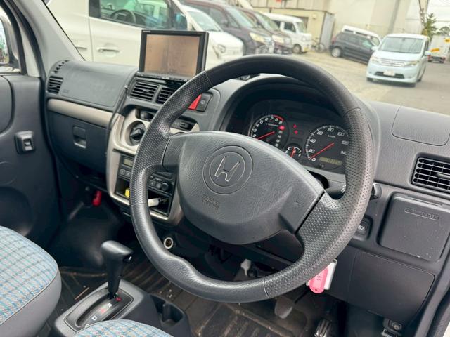 アクティバン SDX タイベル交換済 法人1オーナー 記録簿15枚 ナビ ETC パワーウィンドウ エアコン パワステ 積載量350kg 軽貨物 4人乗り 4ナンバー 修復歴無し オートマ フルフラット シガーソケット(11枚目)