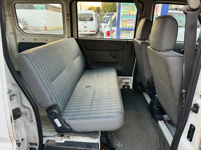 アクティバン SDX タイベル交換済 法人1オーナー 記録簿19枚 2024年製造タイヤ 積載量350kg 軽貨物 軽バン エアコン パワステ 4人乗り 4ナンバー フルフラット WSRS 両側スライド シガーソケット(25枚目)