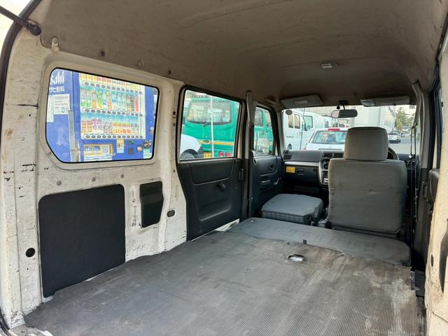 アクティバン SDX タイベル交換済 法人1オーナー 記録簿19枚 2024年製造タイヤ 積載量350kg 軽貨物 軽バン エアコン パワステ 4人乗り 4ナンバー フルフラット WSRS 両側スライド シガーソケット(30枚目)