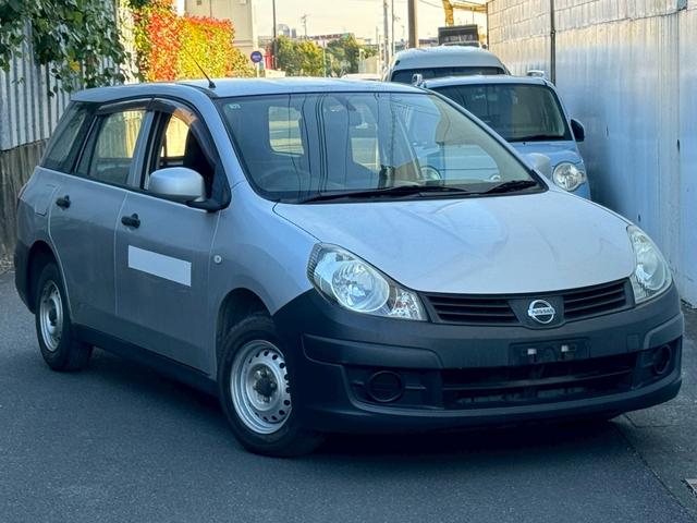 AD VE 法人1オーナー 記録簿9枚 キーレス パワーウィンドウ 100V電源 電動格納ミラー エアコン パワステ CVT タイミングチェーン フルフラットシート 5人乗り Wエアバッグ ABS(2枚目)