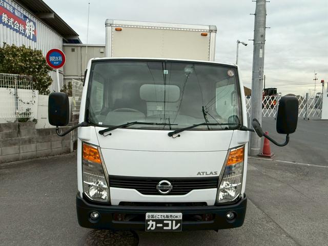 アトラストラック 1.3t パネルバン 法人1オーナー 記録簿 バックカメラ ディーゼルターボ キーレス 上下開き スムーサー6速オートマ 修復歴無し パワーウィンドウ エアコン パワステ 積載量1300kg(2枚目)