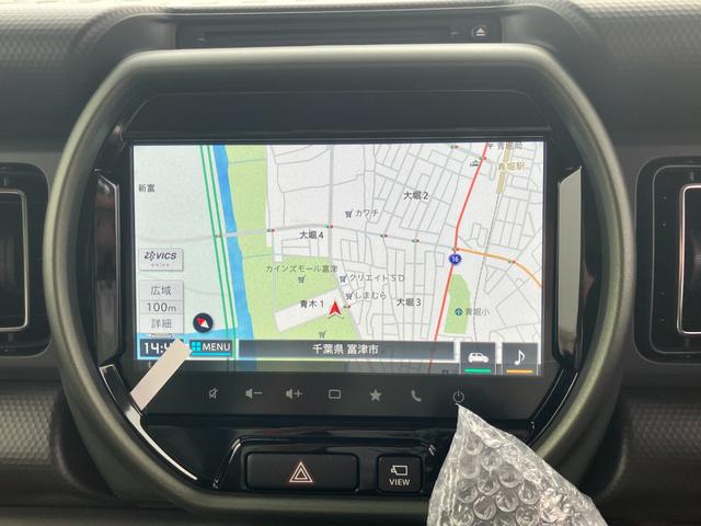 ハスラー タフワイルドターボ　届出済未使用車　全方位モニター付メモリーナビゲーション　フルオートエアコン　フルセグ　Ｂｌｕｅｔｏｏｔｈ対応　１５インチアルミホイール（34枚目）