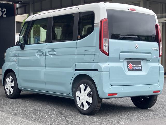スペーシア ハイブリッドＸ　届出済未使用車　全方位モニター付メモリーナビゲーション　フルセグ　Ｂｌｕｅｔｏｏｔｈ対応　ＬＥＤヘッドライト　オートライト　フルオートエアコン　フロントサイドリアカメラ（15枚目）