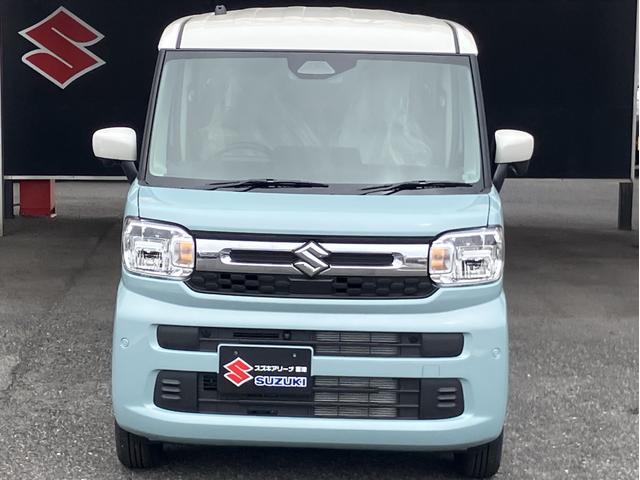 スペーシア ハイブリッドＸ　届出済未使用車　全方位モニター付メモリーナビゲーション　フルセグ　Ｂｌｕｅｔｏｏｔｈ対応　ＬＥＤヘッドライト　オートライト　フルオートエアコン　フロントサイドリアカメラ（29枚目）