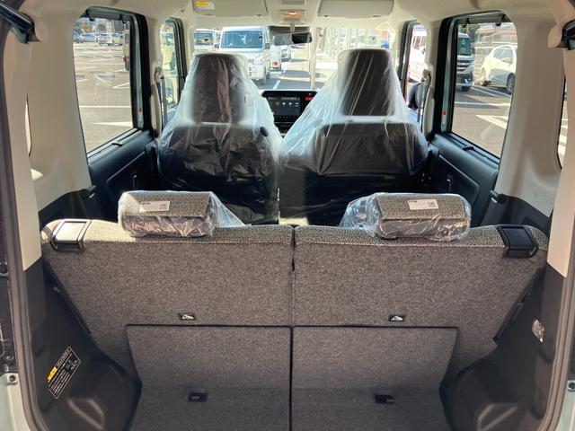 スペーシア ハイブリッドＸ　届出済未使用車　全方位モニター付メモリーナビゲーション　フルセグ　Ｂｌｕｅｔｏｏｔｈ対応　ＬＥＤヘッドライト　オートライト　フルオートエアコン　フロントサイドリアカメラ（48枚目）