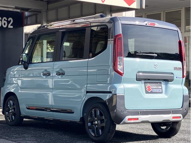 スペーシアギア ハイブリッドＸＺ　ターボ　届出済未使用車　全方位モニター付メモリーナビゲーション　ツートンカラー　ルーフレール　ステアリングスイッチ　アダクティブクルーズコントロール　フルセグ　両側パワースライドドア（44枚目）