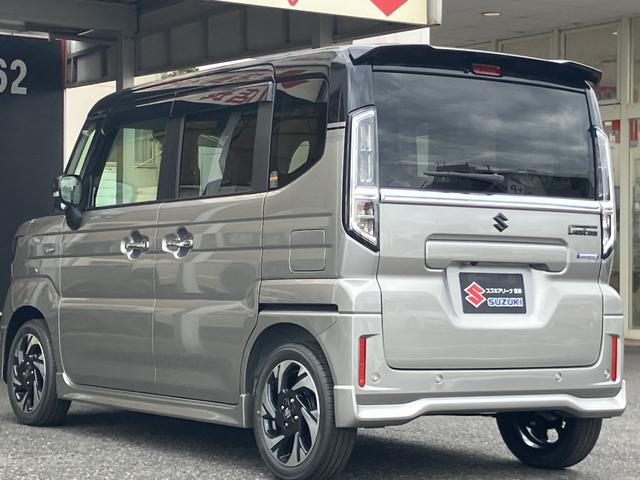 スペーシアカスタム ハイブリッドXSターボ 届出済未使用車 全方位モニター付ナビゲーション 360°カメラ 9インチフルセグナビ カープレイ対応  スズキコネクト アダプティブクルーズコントロール 車線逸脱抑制(11枚目)