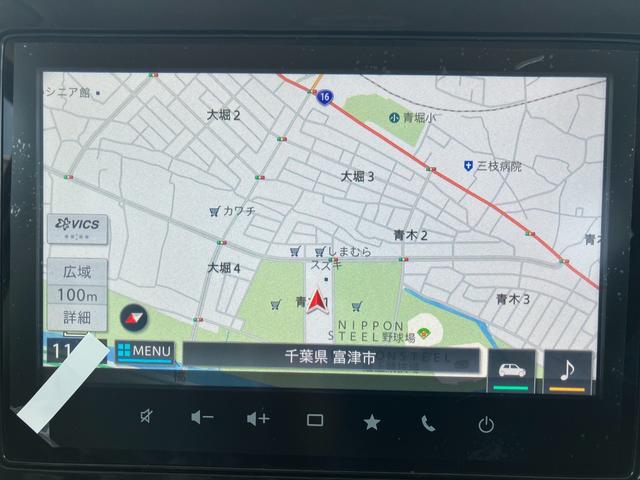 スペーシアカスタム ハイブリッドXSターボ 届出済未使用車 全方位モニター付ナビゲーション 360°カメラ 9インチフルセグナビ カープレイ対応  スズキコネクト アダプティブクルーズコントロール 車線逸脱抑制(44枚目)