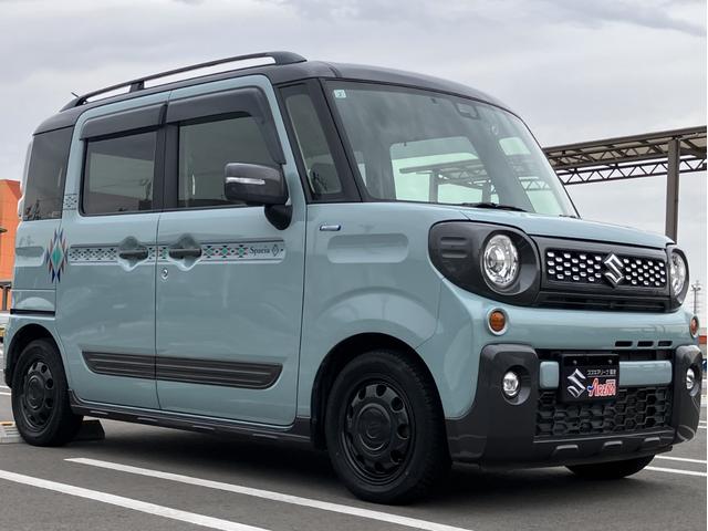 スペーシアギア ハイブリッドXZ ターボ 1オナ 全方位カメラパッケージ 純正8インチナビ リアフリップダウンモニター ETC 前後ドラレコ フルセグ CD DVD 禁煙車 両側パワースライドドア パドルシフト ステアリングスイッチ(5枚目)