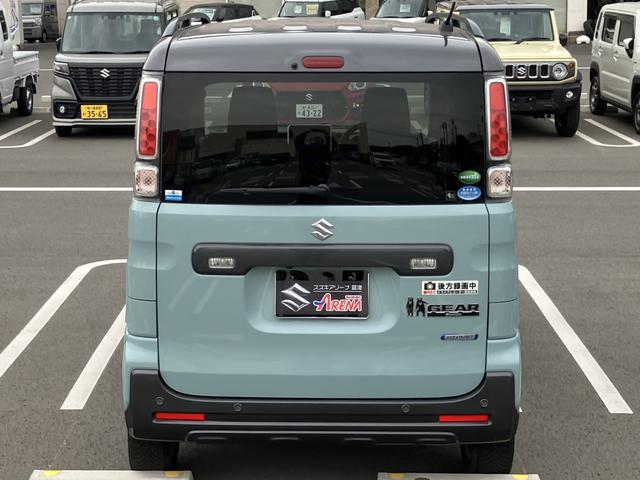 スペーシアギア ハイブリッドXZ ターボ 1オナ 全方位カメラパッケージ 純正8インチナビ リアフリップダウンモニター ETC 前後ドラレコ フルセグ CD DVD 禁煙車 両側パワースライドドア パドルシフト ステアリングスイッチ(18枚目)