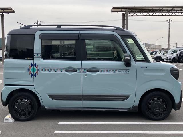 スペーシアギア ハイブリッドXZ ターボ 1オナ 全方位カメラパッケージ 純正8インチナビ リアフリップダウンモニター ETC 前後ドラレコ フルセグ CD DVD 禁煙車 両側パワースライドドア パドルシフト ステアリングスイッチ(25枚目)