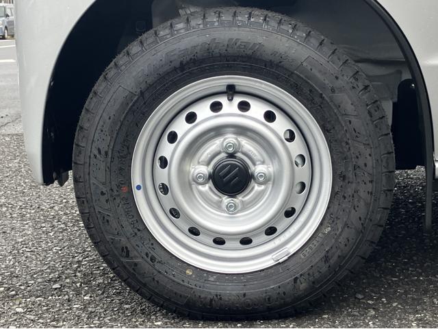 エブリイ PAリミテッド 届出済未使用車 盗難防止 バックソナー 衝撃安全ボディー フロントパワーウインドウ キーレスキー 助手席エアバック エアバック Aストップ パワステ AC 横滑り防止 ABS レーダーブレーキ装着車(59枚目)