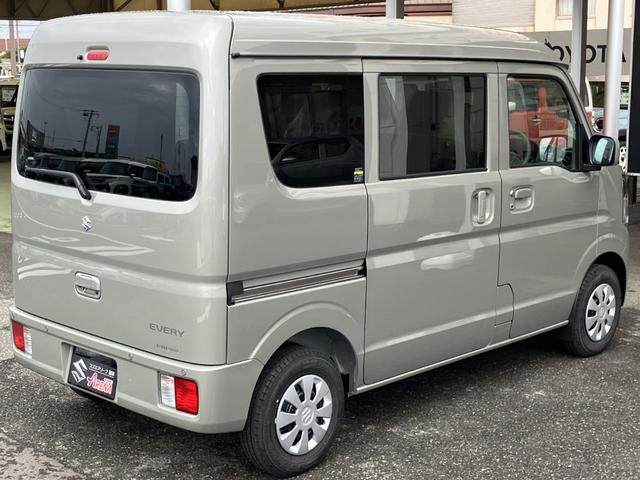 エブリイ ジョイン 届出済未使用車 バックアイカメラ付ディスプレイオーディオ 全席PW セキュリティー シ-トヒ-タ- SRS LEDライト Wエアバック パーキングセンサー キーフリーシステム AC ABS付き ESC(25枚目)