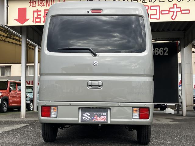 エブリイ ジョイン 届出済未使用車 バックアイカメラ付ディスプレイオーディオ 全席PW セキュリティー シ-トヒ-タ- SRS LEDライト Wエアバック パーキングセンサー キーフリーシステム AC ABS付き ESC(30枚目)