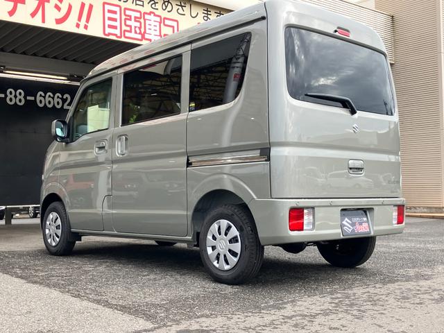 エブリイ ジョイン 届出済未使用車 バックアイカメラ付ディスプレイオーディオ 全席PW セキュリティー シ-トヒ-タ- SRS LEDライト Wエアバック パーキングセンサー キーフリーシステム AC ABS付き ESC(33枚目)