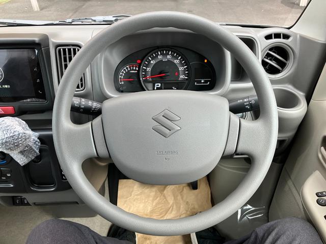 エブリイ ジョイン 届出済未使用車 バックアイカメラ付ディスプレイオーディオ 全席PW セキュリティー シ-トヒ-タ- SRS LEDライト Wエアバック パーキングセンサー キーフリーシステム AC ABS付き ESC(37枚目)