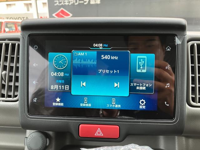 エブリイ ジョイン 届出済未使用車 バックアイカメラ付ディスプレイオーディオ 全席PW セキュリティー シ-トヒ-タ- SRS LEDライト Wエアバック パーキングセンサー キーフリーシステム AC ABS付き ESC(49枚目)