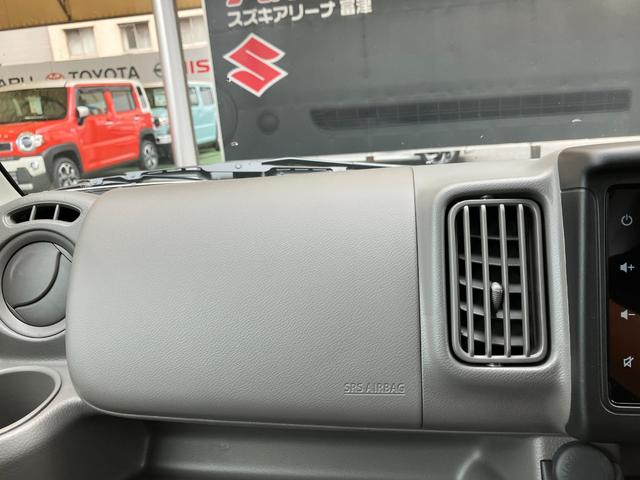 エブリイ ジョイン 届出済未使用車 バックアイカメラ付ディスプレイオーディオ 全席PW セキュリティー シ-トヒ-タ- SRS LEDライト Wエアバック パーキングセンサー キーフリーシステム AC ABS付き ESC(56枚目)