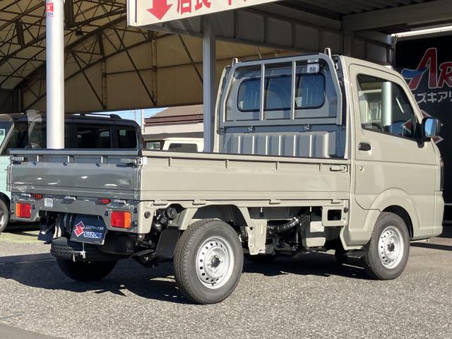 キャリイトラック KCエアコン・パワステ農繁仕様 4WD 届出済未使用車 LEDヘッドライト装着車 マニュアル車 オートライト キーレスエントリー アイドリングストップ機構 スズキセーフティサポート装着車 軽量衝撃吸収ボディーTECT AT(43枚目)