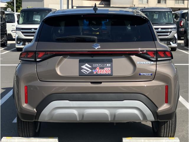 フロンクス ベースグレード　衝突軽減ブレーキ　クルーズコントロール　Ｂｌｕｅｔｏｏｔｈ　ＬＥＤヘッドランプ　スマートキー　全方位モニター　フルオートエアコン　電格ミラー　ナビ　シートヒーター　オートライト（27枚目）