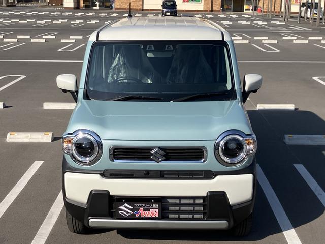 ハスラー ハイブリッドＧ　届出済未使用車　全方位モニター付メモリーナビゲーション　フルセグ　Ｂｌｕｅｔｏｏｔｈ対応　ＣＤ　ＤＶＤ　スロット　ＬＥＤヘッドライト　フルオートエアコン　シートヒーター（6枚目）