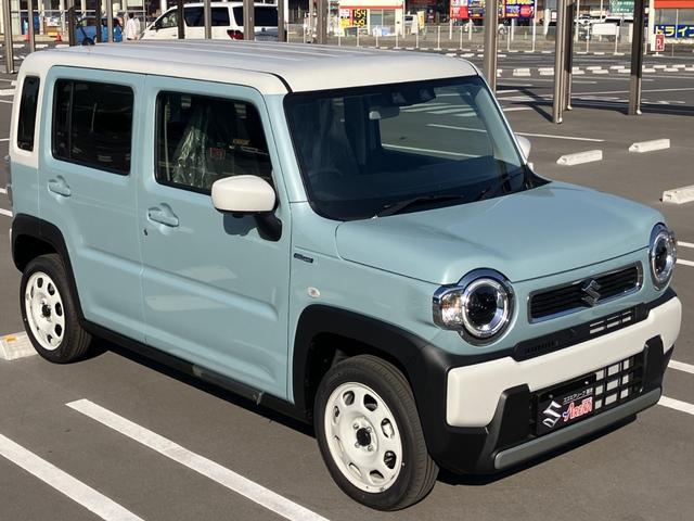 ハスラー ハイブリッドＧ　届出済未使用車　全方位モニター付メモリーナビゲーション　フルセグ　Ｂｌｕｅｔｏｏｔｈ対応　ＣＤ　ＤＶＤ　スロット　ＬＥＤヘッドライト　フルオートエアコン　シートヒーター（9枚目）