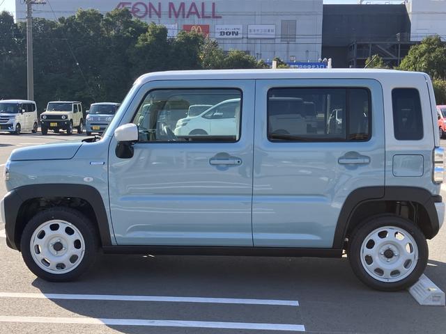 ハスラー ハイブリッドＧ　届出済未使用車　全方位モニター付メモリーナビゲーション　フルセグ　Ｂｌｕｅｔｏｏｔｈ対応　ＣＤ　ＤＶＤ　スロット　ＬＥＤヘッドライト　フルオートエアコン　シートヒーター（17枚目）