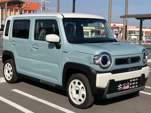 ハスラー ハイブリッドＧ　届出済未使用車　全方位モニター付メモリーナビゲーション　フルセグ　Ｂｌｕｅｔｏｏｔｈ対応　ＣＤ　ＤＶＤ　スロット　ＬＥＤヘッドライト　フルオートエアコン　シートヒーター（65枚目）