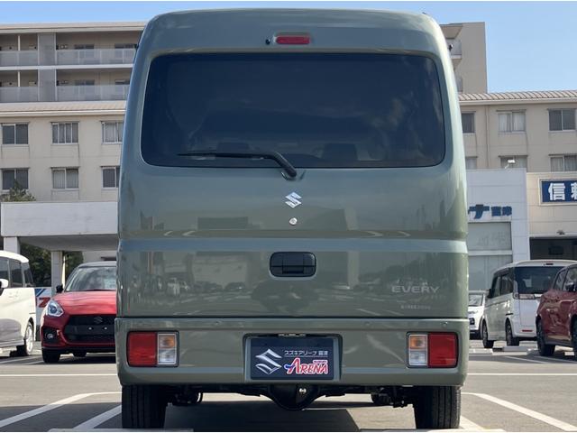 エブリイ ＰＡリミテッド　届出済未使用車　盗難防止　バックソナー　衝撃安全ボディー　フロントパワーウインドウ　キーレスキー　助手席エアバック　エアバック　Ａストップ　パワステ　ＡＣ　横滑り防止　ＡＢＳ　レーダーブレーキ装着車（20枚目）