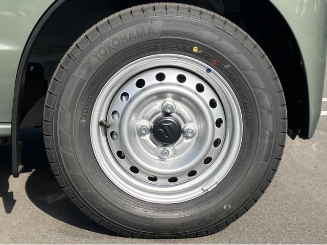 エブリイ ＰＡリミテッド　届出済未使用車　盗難防止　バックソナー　衝撃安全ボディー　フロントパワーウインドウ　キーレスキー　助手席エアバック　エアバック　Ａストップ　パワステ　ＡＣ　横滑り防止　ＡＢＳ　レーダーブレーキ装着車（27枚目）