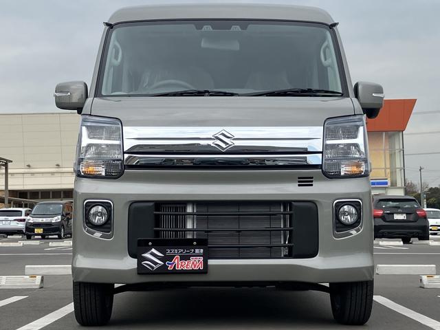 エブリイワゴン ＰＺターボ　届出済未使用車　４ＷＤ　ハイルーフ　Ｄカメラブレーキサポート　助手席エアバック　運転席エアバック　リアコーナーセンサー　ＴＢ　安全ボディ　ＡＵＴＯライト　電動格納ドアミラー　スマートキー　ＥＳＣ（8枚目）