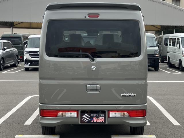 エブリイワゴン ＰＺターボ　届出済未使用車　４ＷＤ　ハイルーフ　Ｄカメラブレーキサポート　助手席エアバック　運転席エアバック　リアコーナーセンサー　ＴＢ　安全ボディ　ＡＵＴＯライト　電動格納ドアミラー　スマートキー　ＥＳＣ（19枚目）