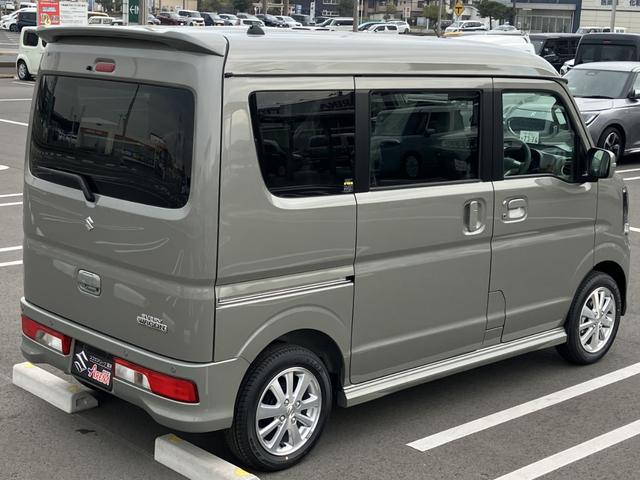 エブリイワゴン ＰＺターボ　届出済未使用車　４ＷＤ　ハイルーフ　Ｄカメラブレーキサポート　助手席エアバック　運転席エアバック　リアコーナーセンサー　ＴＢ　安全ボディ　ＡＵＴＯライト　電動格納ドアミラー　スマートキー　ＥＳＣ（21枚目）