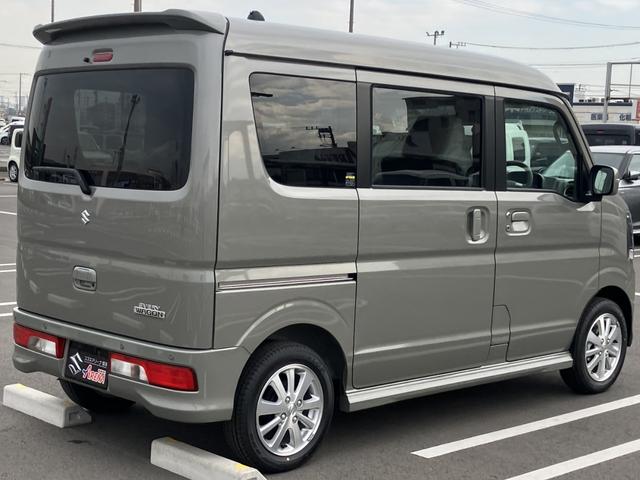 エブリイワゴン ＰＺターボ　届出済未使用車　４ＷＤ　ハイルーフ　Ｄカメラブレーキサポート　助手席エアバック　運転席エアバック　リアコーナーセンサー　ＴＢ　安全ボディ　ＡＵＴＯライト　電動格納ドアミラー　スマートキー　ＥＳＣ（22枚目）