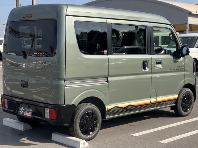 エブリイ Ｊリミテッド　届出済未使用車　特別仕様車　フルオートエアコン　両側パワースライドドア全席ＰＷ　セキュリティー　シ－トヒ－タ－　ＳＲＳ　ＬＥＤライト　Ｗエアバック　パーキングセンサー　キーフリーシステム　ＡＣ（22枚目）