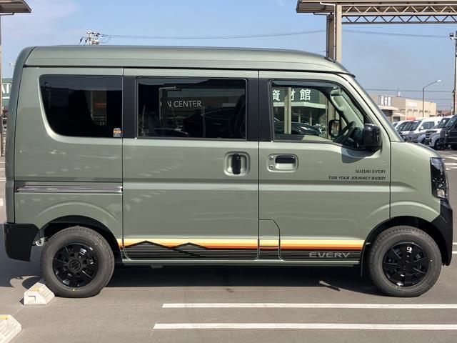 エブリイ Ｊリミテッド　届出済未使用車　特別仕様車　フルオートエアコン　両側パワースライドドア全席ＰＷ　セキュリティー　シ－トヒ－タ－　ＳＲＳ　ＬＥＤライト　Ｗエアバック　パーキングセンサー　キーフリーシステム　ＡＣ（25枚目）