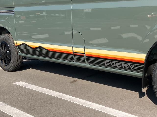 エブリイ Ｊリミテッド　届出済未使用車　特別仕様車　フルオートエアコン　両側パワースライドドア全席ＰＷ　セキュリティー　シ－トヒ－タ－　ＳＲＳ　ＬＥＤライト　Ｗエアバック　パーキングセンサー　キーフリーシステム　ＡＣ（29枚目）