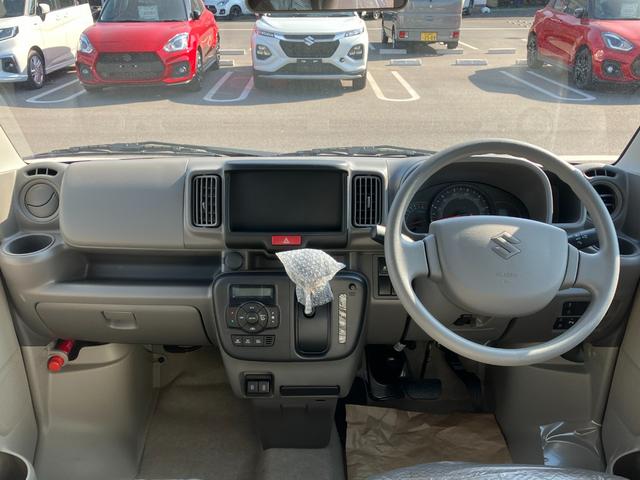 エブリイ Ｊリミテッド　届出済未使用車　特別仕様車　フルオートエアコン　両側パワースライドドア全席ＰＷ　セキュリティー　シ－トヒ－タ－　ＳＲＳ　ＬＥＤライト　Ｗエアバック　パーキングセンサー　キーフリーシステム　ＡＣ（40枚目）