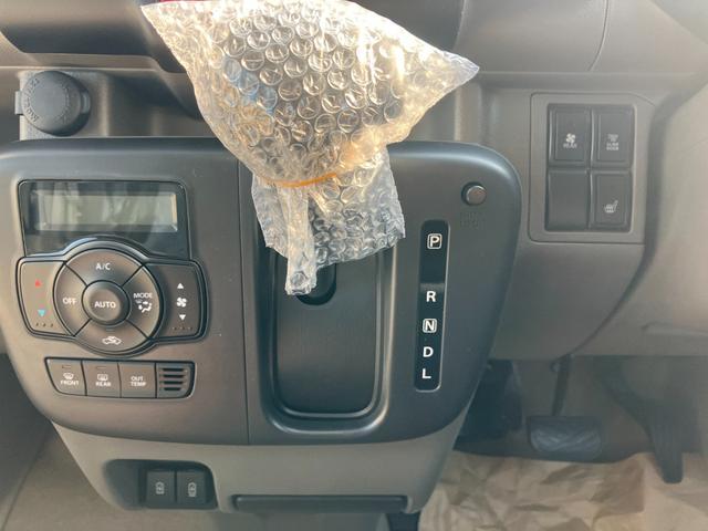 エブリイ Ｊリミテッド　届出済未使用車　特別仕様車　フルオートエアコン　両側パワースライドドア全席ＰＷ　セキュリティー　シ－トヒ－タ－　ＳＲＳ　ＬＥＤライト　Ｗエアバック　パーキングセンサー　キーフリーシステム　ＡＣ（52枚目）