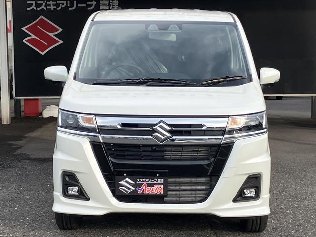 ワゴンＲカスタムＺ ハイブリッドＺＸ　ハイブリッドＺＸ　全方位モニター付ディスプレイオーディオ　アップグレードパッケージ　純正１５インチアルミホイール　ヘッドアップディスプレイ　フルオートエアコン（8枚目）