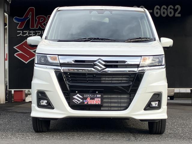 ワゴンＲカスタムＺ ハイブリッドＺＸ　ハイブリッドＺＸ　全方位モニター付ディスプレイオーディオ　アップグレードパッケージ　純正１５インチアルミホイール　ヘッドアップディスプレイ　フルオートエアコン（9枚目）