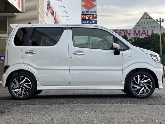 ワゴンＲカスタムＺ ハイブリッドＺＸ　ハイブリッドＺＸ　全方位モニター付ディスプレイオーディオ　アップグレードパッケージ　純正１５インチアルミホイール　ヘッドアップディスプレイ　フルオートエアコン（15枚目）