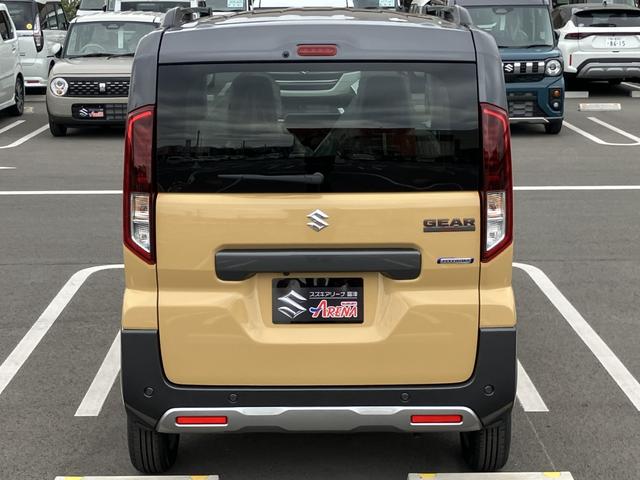 スペーシアギア ハイブリッドＸＺ　届出済未使用車　全方位モニター付メモリーナビゲーション　ツートンカラー　ルーフレール　ステアリングスイッチ　アダクティブクルーズコントロール　フルセグ　両側パワースライドドア（18枚目）