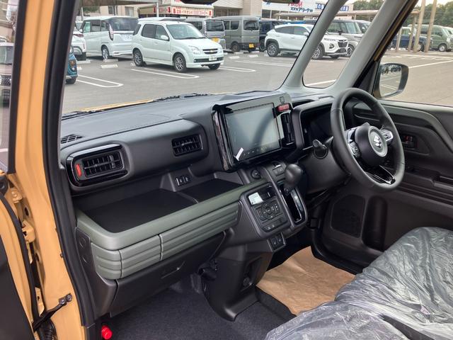 スペーシアギア ハイブリッドＸＺ　届出済未使用車　全方位モニター付メモリーナビゲーション　ツートンカラー　ルーフレール　ステアリングスイッチ　アダクティブクルーズコントロール　フルセグ　両側パワースライドドア（39枚目）