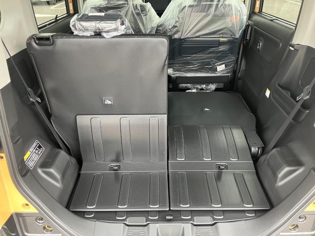 スペーシアギア ハイブリッドＸＺ　届出済未使用車　全方位モニター付メモリーナビゲーション　ツートンカラー　ルーフレール　ステアリングスイッチ　アダクティブクルーズコントロール　フルセグ　両側パワースライドドア（78枚目）