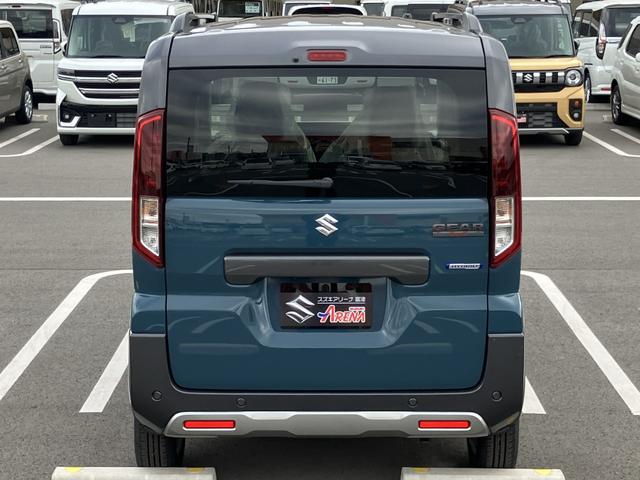 スペーシアギア ハイブリッドＸＺ　ターボ　届出済未使用車　全方位モニター付メモリーナビゲーション　ツートンカラー　ルーフレール　ステアリングスイッチ　アダクティブクルーズコントロール　フルセグ　両側パワースライドドア（18枚目）